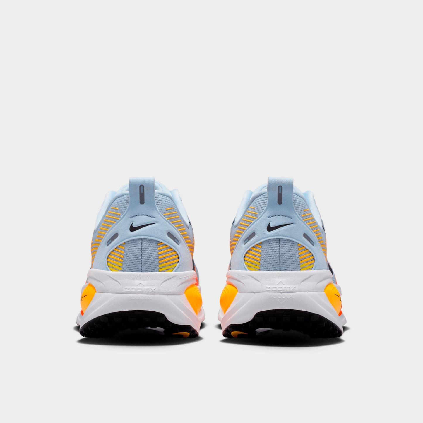 Men's Nithtke Vomero 18 Running Shoes - Part 1 - Hydrogen Blue/Laser Orange/Total Orange/Black - Back view