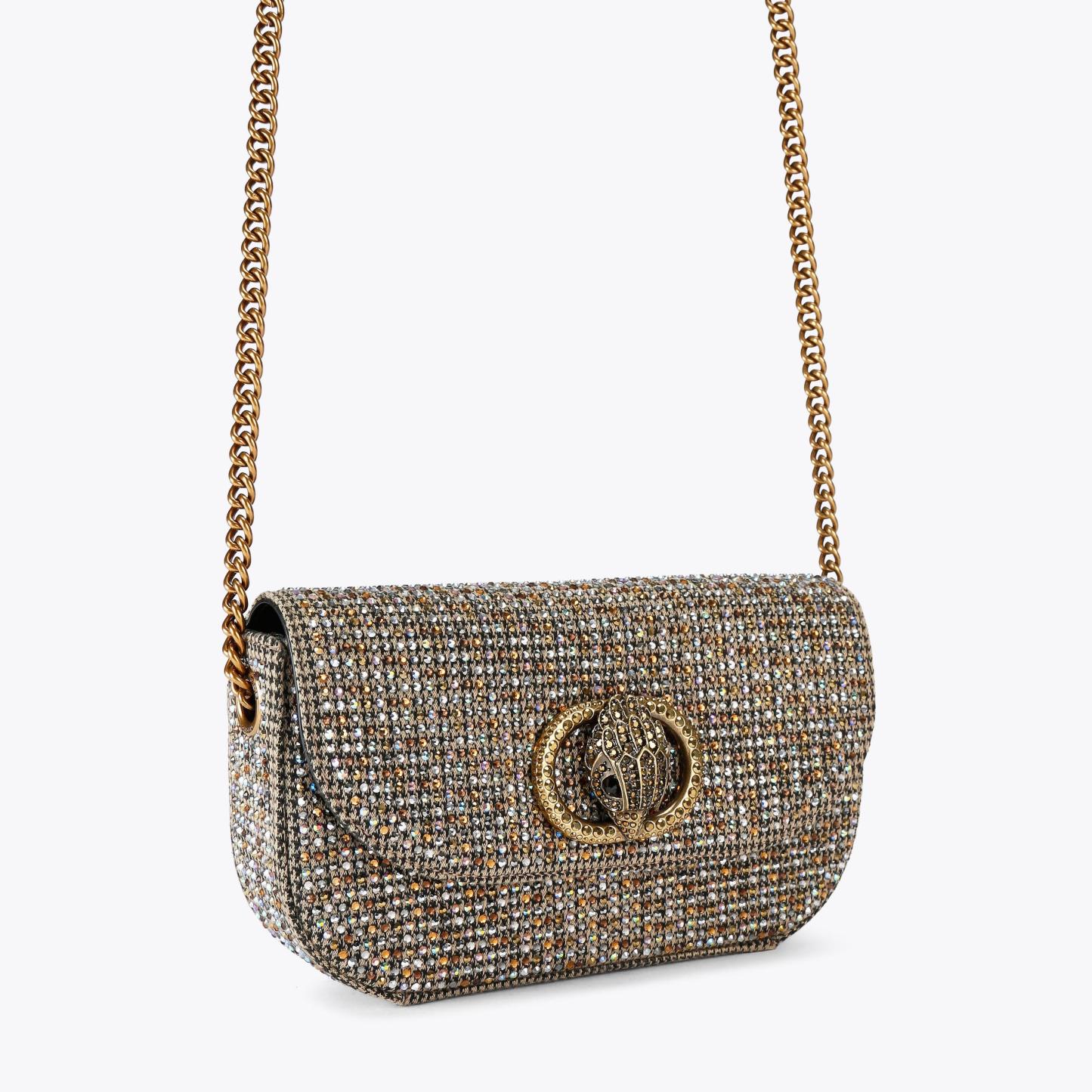 Kurt Geiger London Small Chelsea Cross Body Bag - Beige - view 3