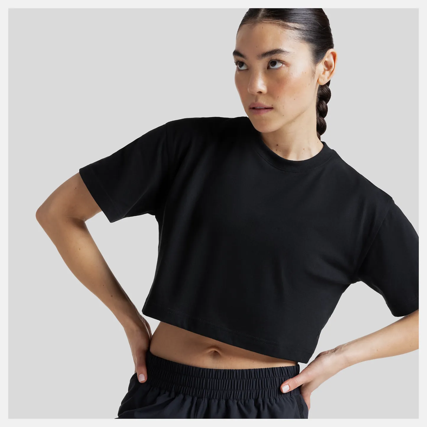 New Balance Klutch Athletics Versatile Crop, WT61W8XABK