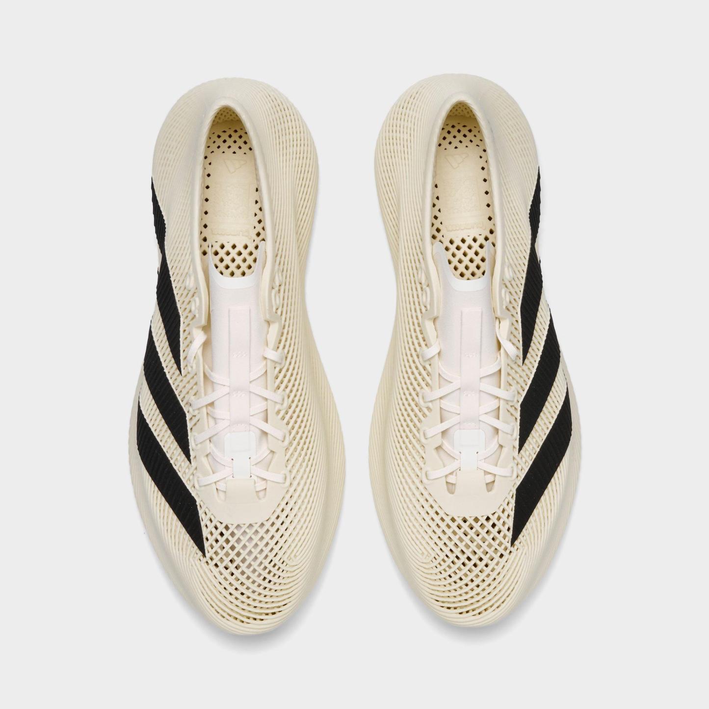Men's adidas Climacool Laced Casual Shoes - Cream/Black/Cream - Top view