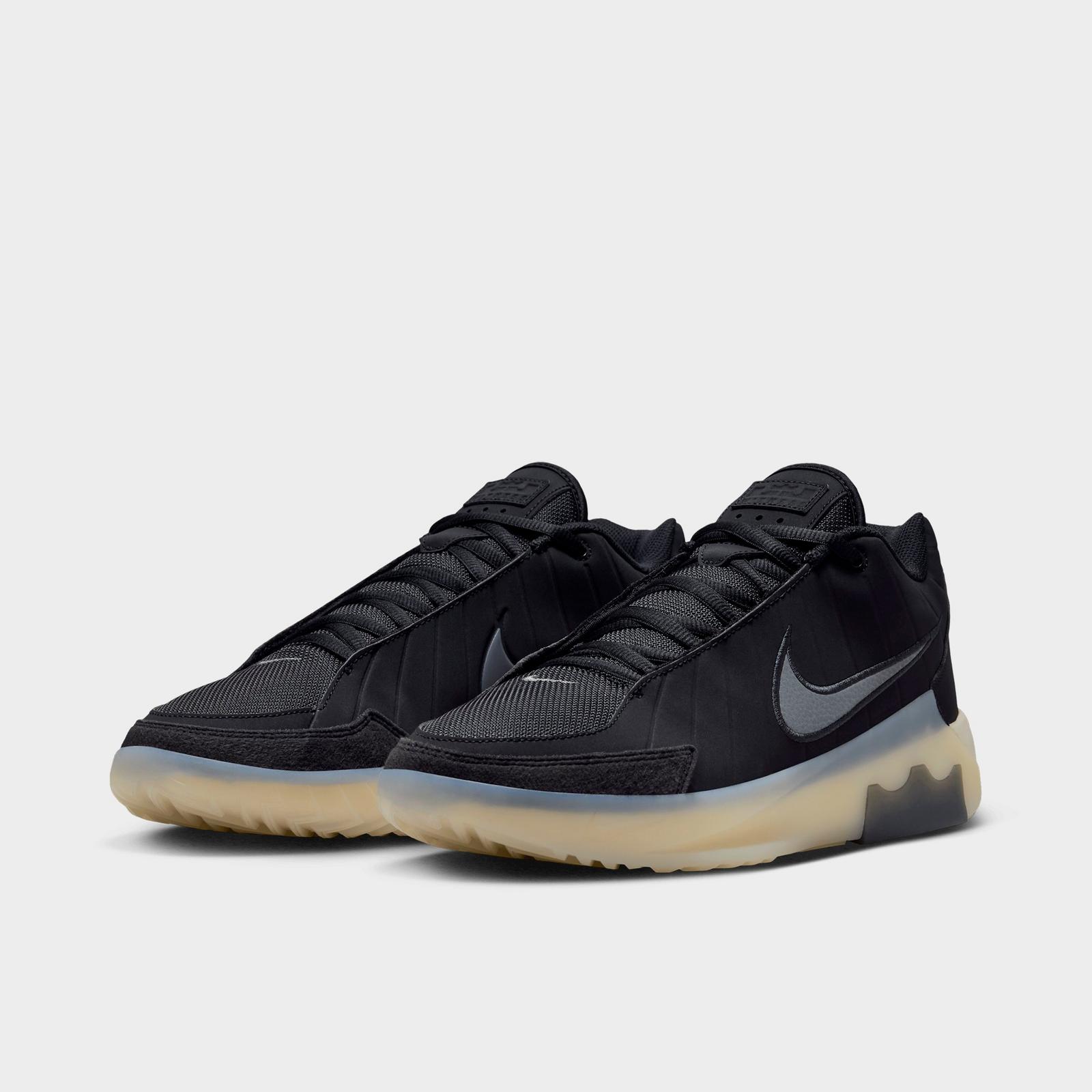 Men's Nike LeBron Witness 9 Basketball Shoes - Black/Coconut Milk/Iron Grey