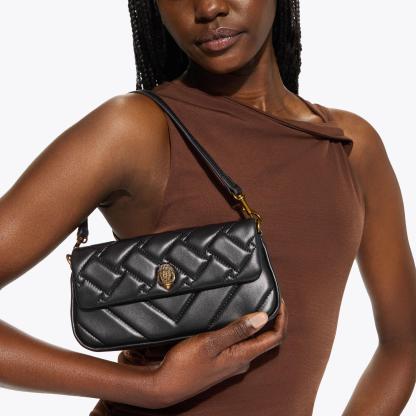 Kurt Geiger London Pickle Shoulder Bag - Black - view 2