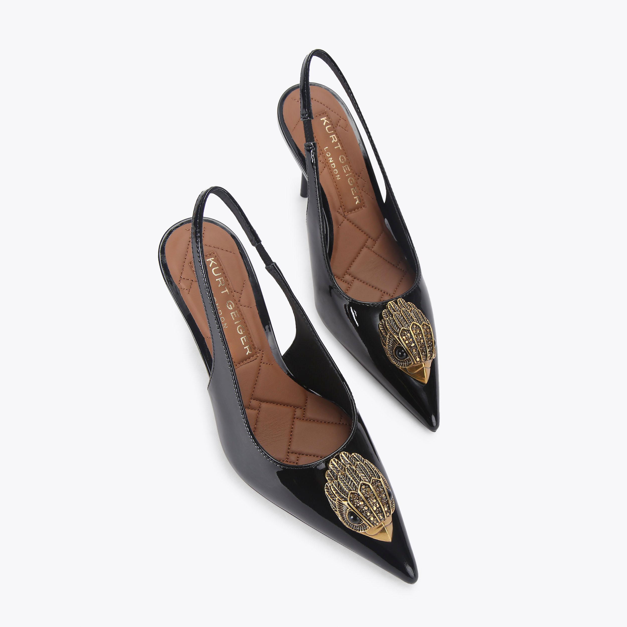Kurt Geiger London Belsize Sling Back Heel - Black - view 3