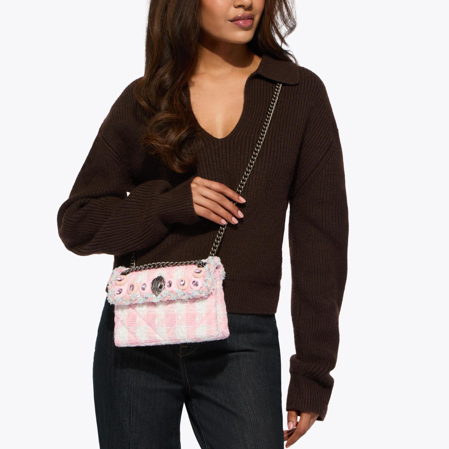 Kurt Geiger London Mini Kensington Gems Bag - Pink - view 2