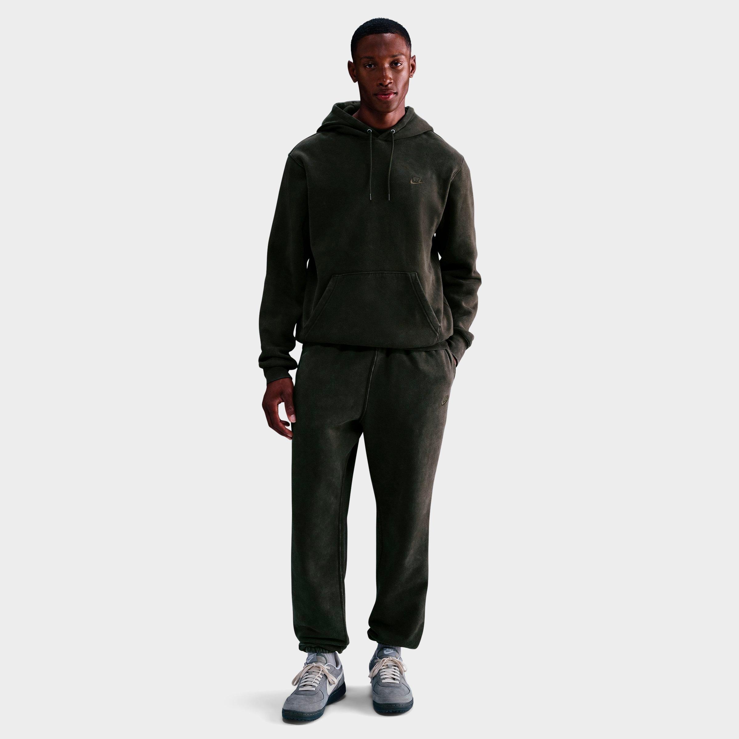 Men's Nithtke Sportswear Club Washed Cuffed Fleece Pants - Sequoia/Sequoia