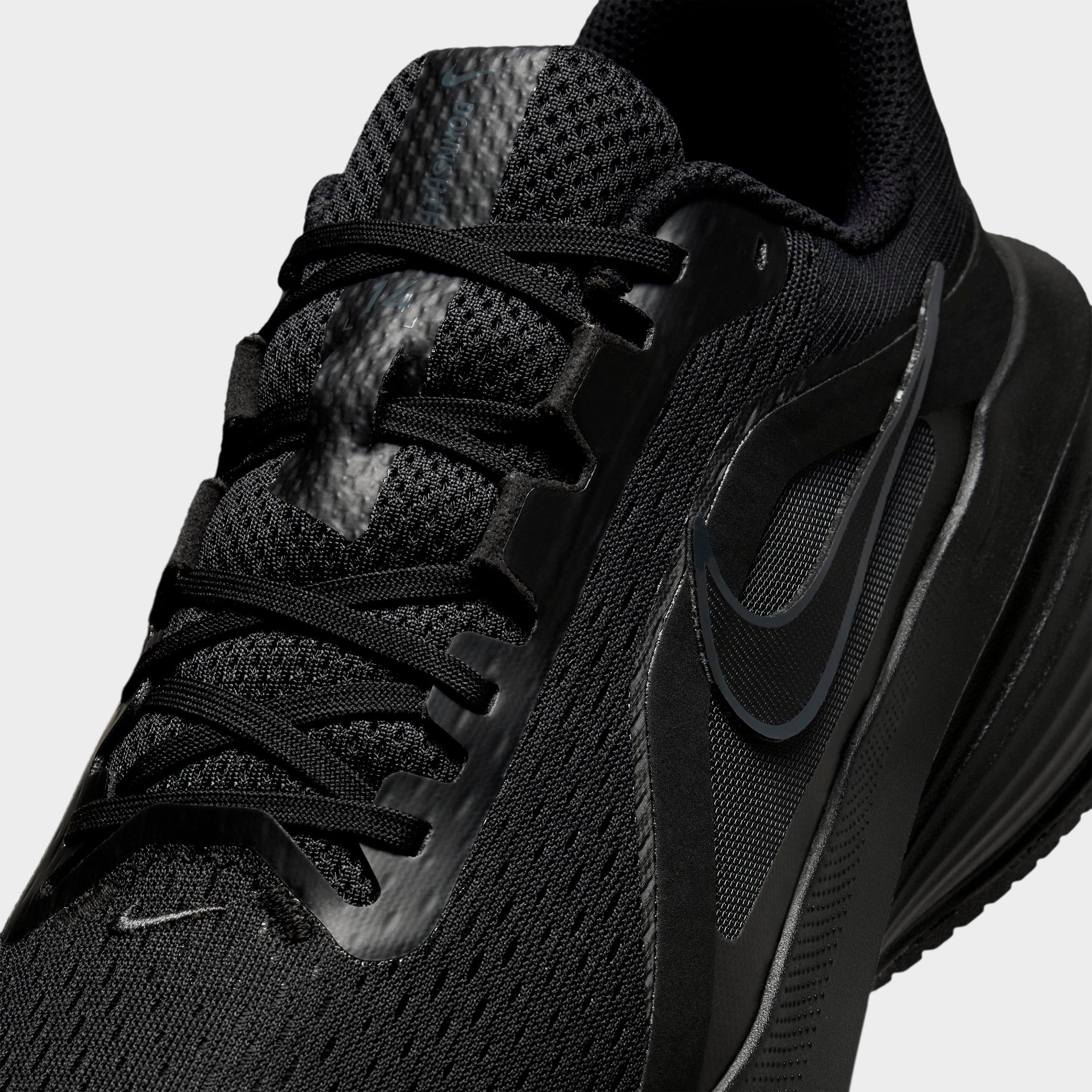 Men's Nithtke Downshifter 14 Running Shoes - Black/Anthracite/Black - Detail shot