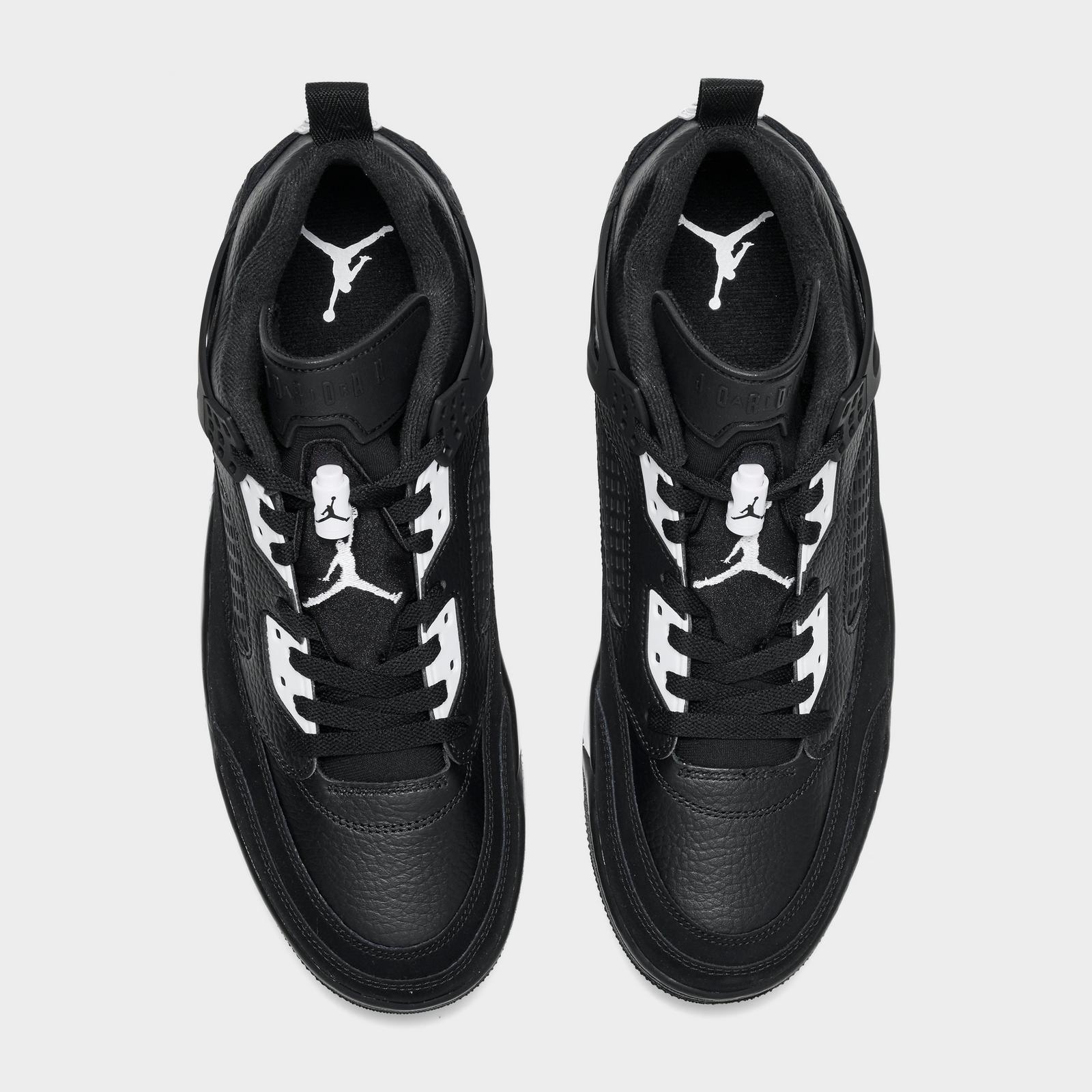 Men's Jordan Spizike Low Casual Shoes - Black/White/White/Anthracite - view 5