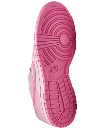 Nike Big Kids' Dunk Low Lifestyle Sneakers from Finish Line - Pink, White