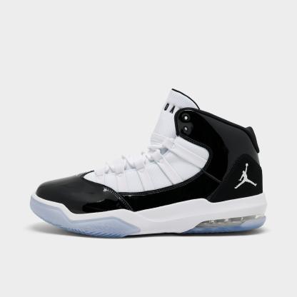 Men's Jordan Max Aura Casual Shoes - Black/White - view 1