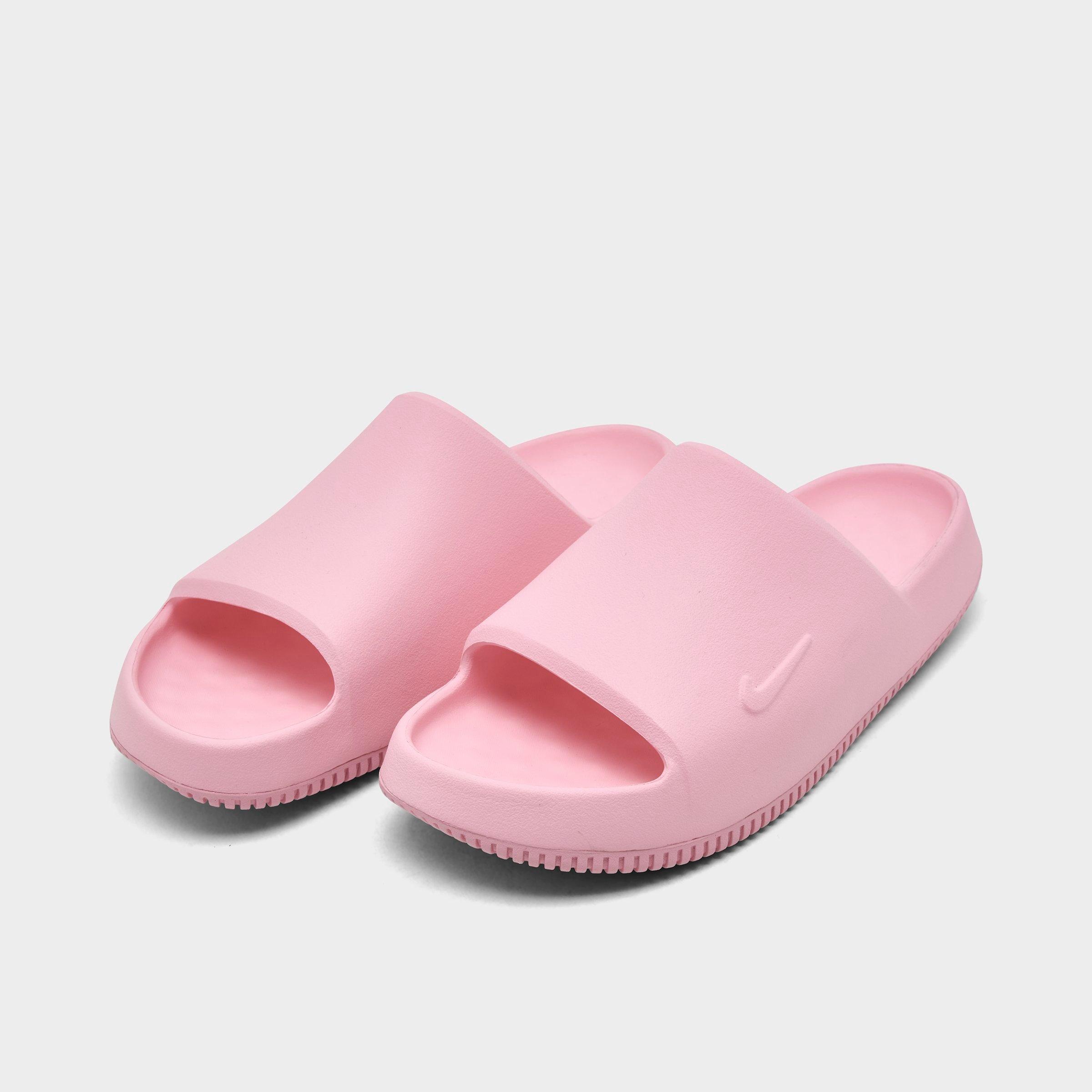 Big Kids' Nithtke Calm 2.0 Slide Sandals - Medium Soft Pink/Medium Soft Pink - Both shoes facing left