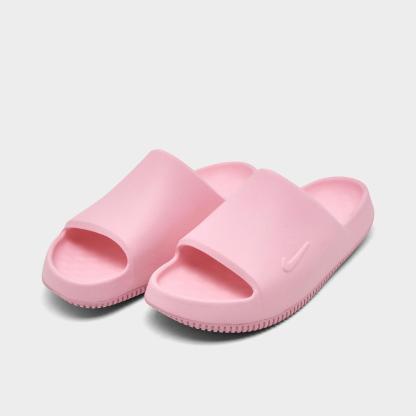 Big Kids' Nithtke Calm 2.0 Slide Sandals - Medium Soft Pink/Medium Soft Pink - Both shoes facing left
