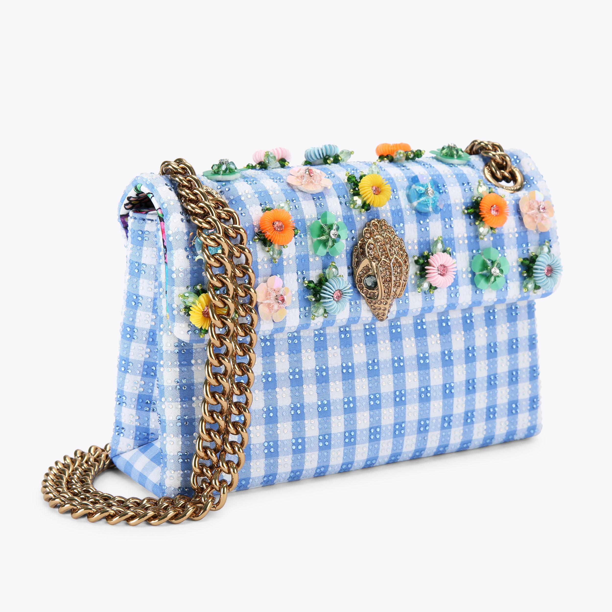 Kurt Geiger London Mini Kensington Flower - Blue - view 3