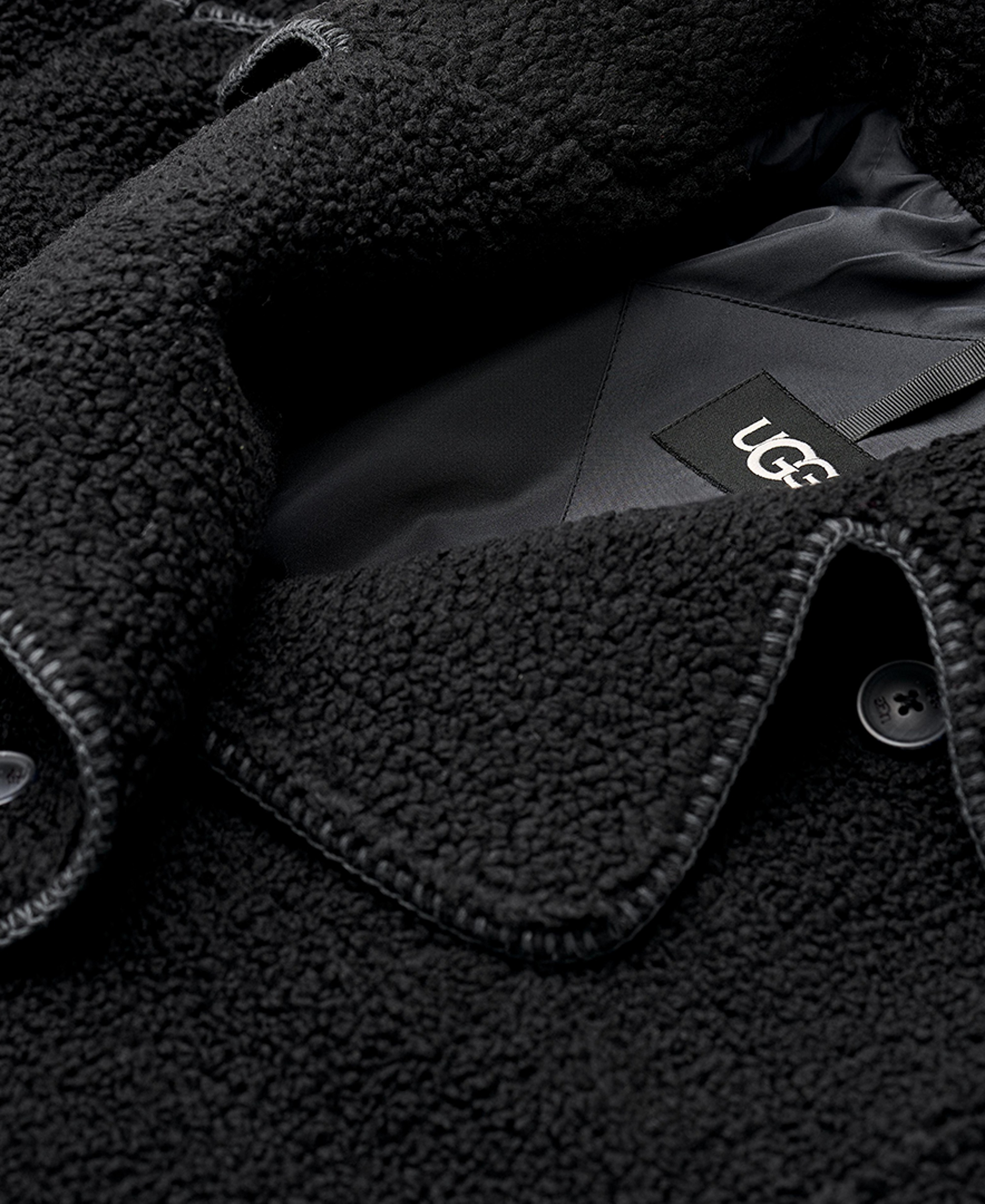 UGG Women's Sema Fluff Coat - Black