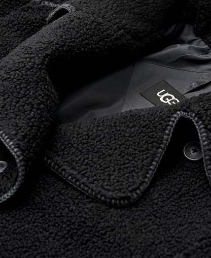UGG Women's Sema Fluff Coat - Black