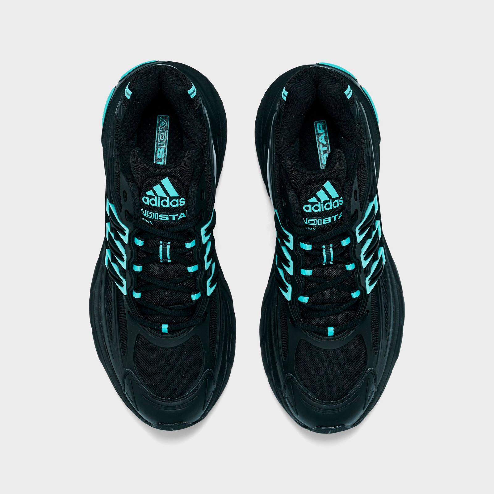 Men's adidas Adistar XLG 2.0 Casual Shoes - Black/Mint - view 5