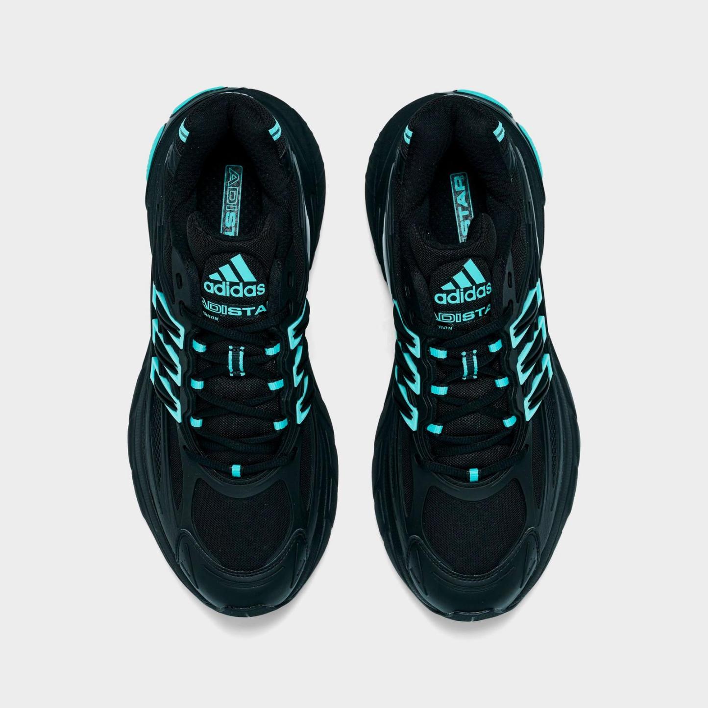 Men's adidas Adistar XLG 2.0 Casual Shoes - Black/Mint - view 5