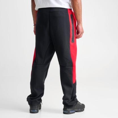Men's Nithtke Tech Fleece Pro Open Hem Pants - Black/University Red