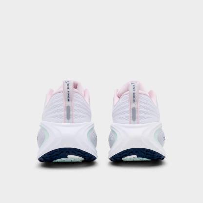 Women's Nithtke Vomero Plus Running Shoes - Part 1 - Pearl Pink/Midnight Blue/Barely Green/White - Back view