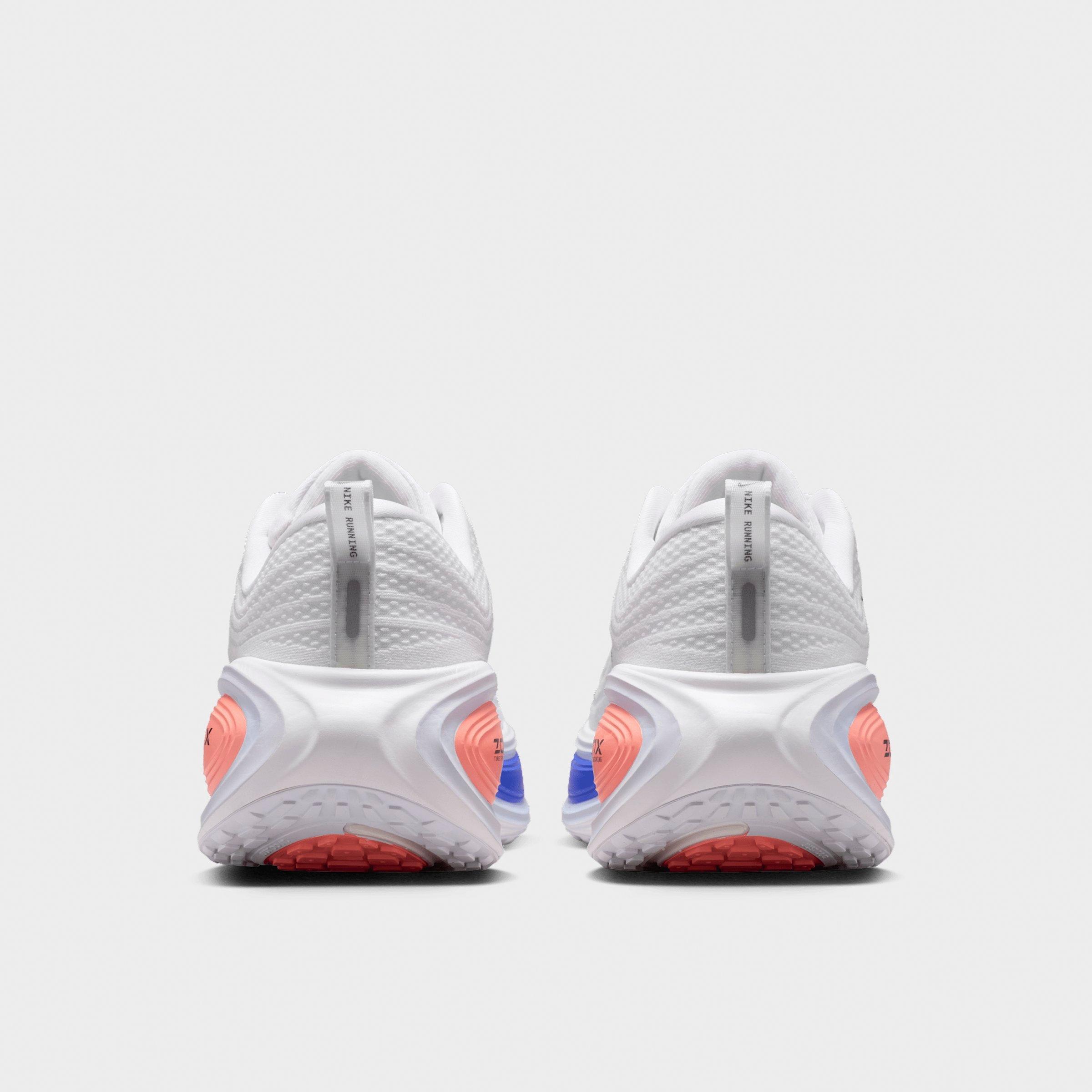 Men's Nithtke Vomero Plus Running Shoes - Part 1 - White/Atomic Pink/Racer Blue/Black - Back view