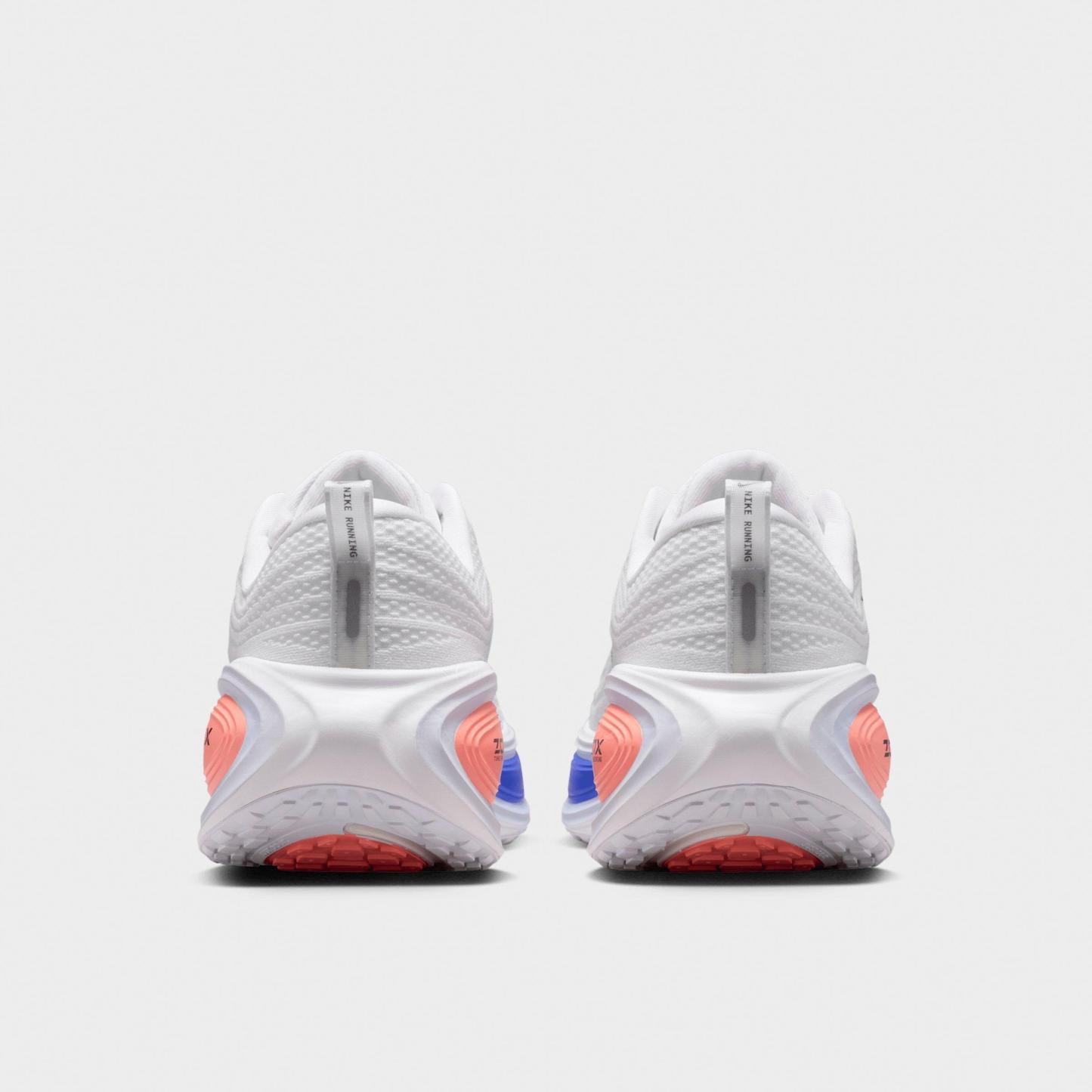 Men's Nithtke Vomero Plus Running Shoes - Part 1 - White/Atomic Pink/Racer Blue/Black - Back view