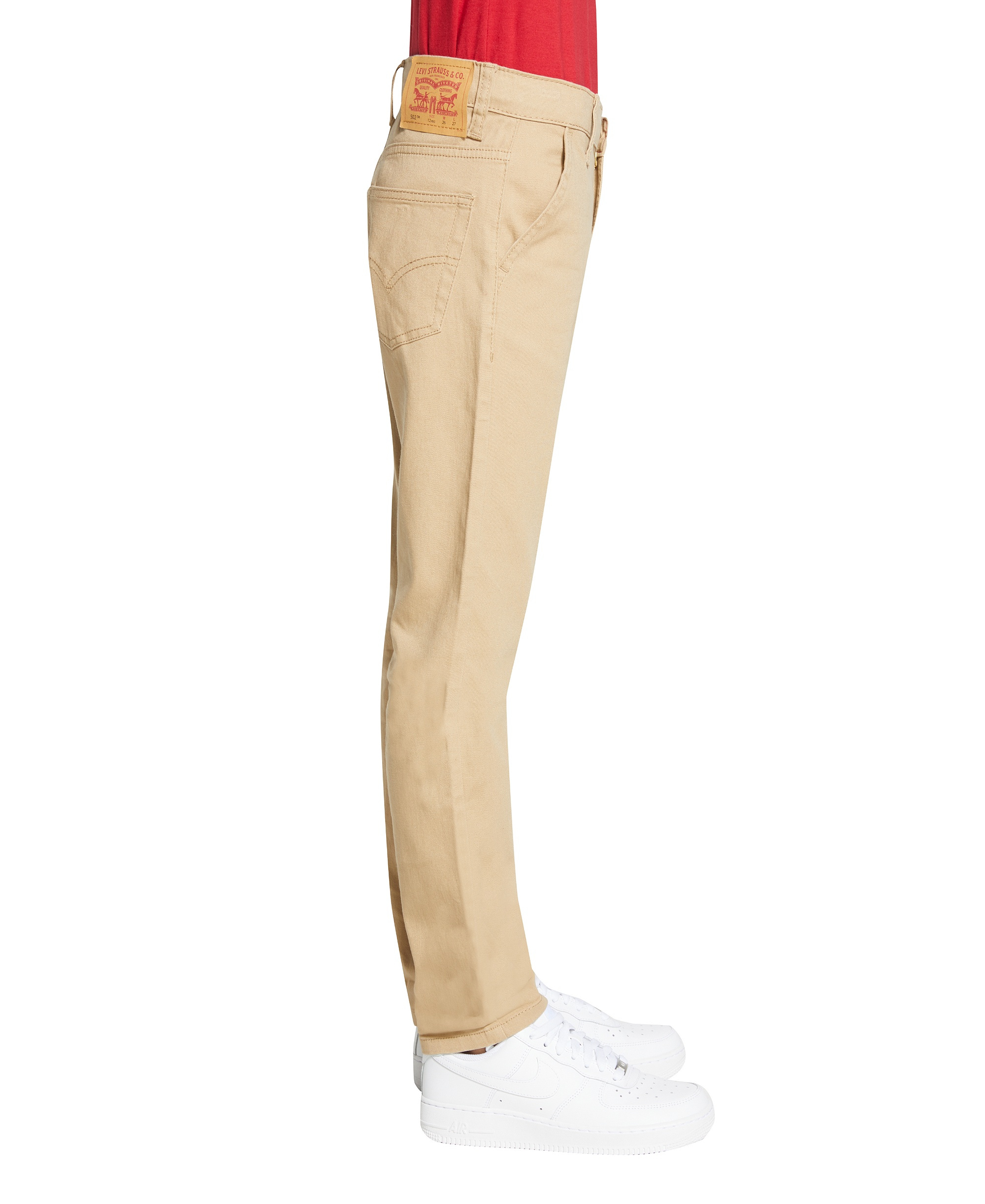 Levi's Big Boys 502 Regular Taper Fit Chino Twill Pants - Harvest Gold