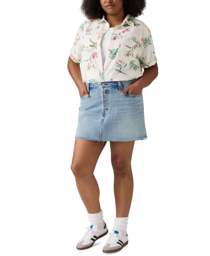 Levi's Premium Women's Icon Cotton Denim Skirt - Woven Minutes