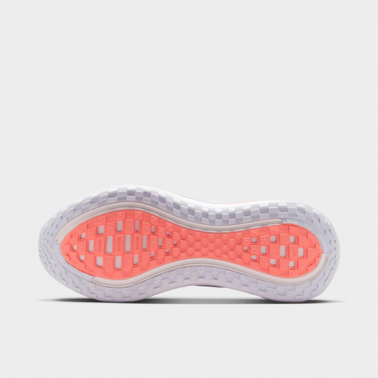 Men's Nithtke Vomero Plus Running Shoes - Part 1 - White/Atomic Pink/Racer Blue/Black - Bottom view