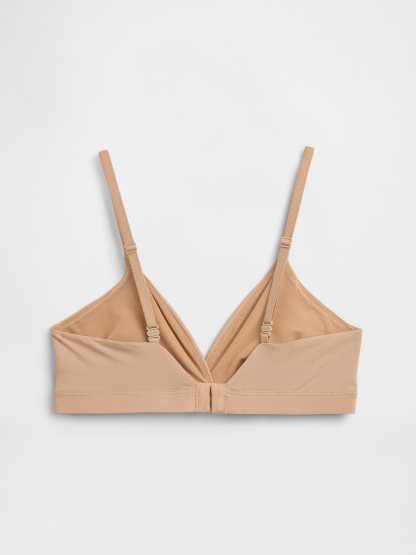 SecondSkin Crossover Bralette - Blush beige