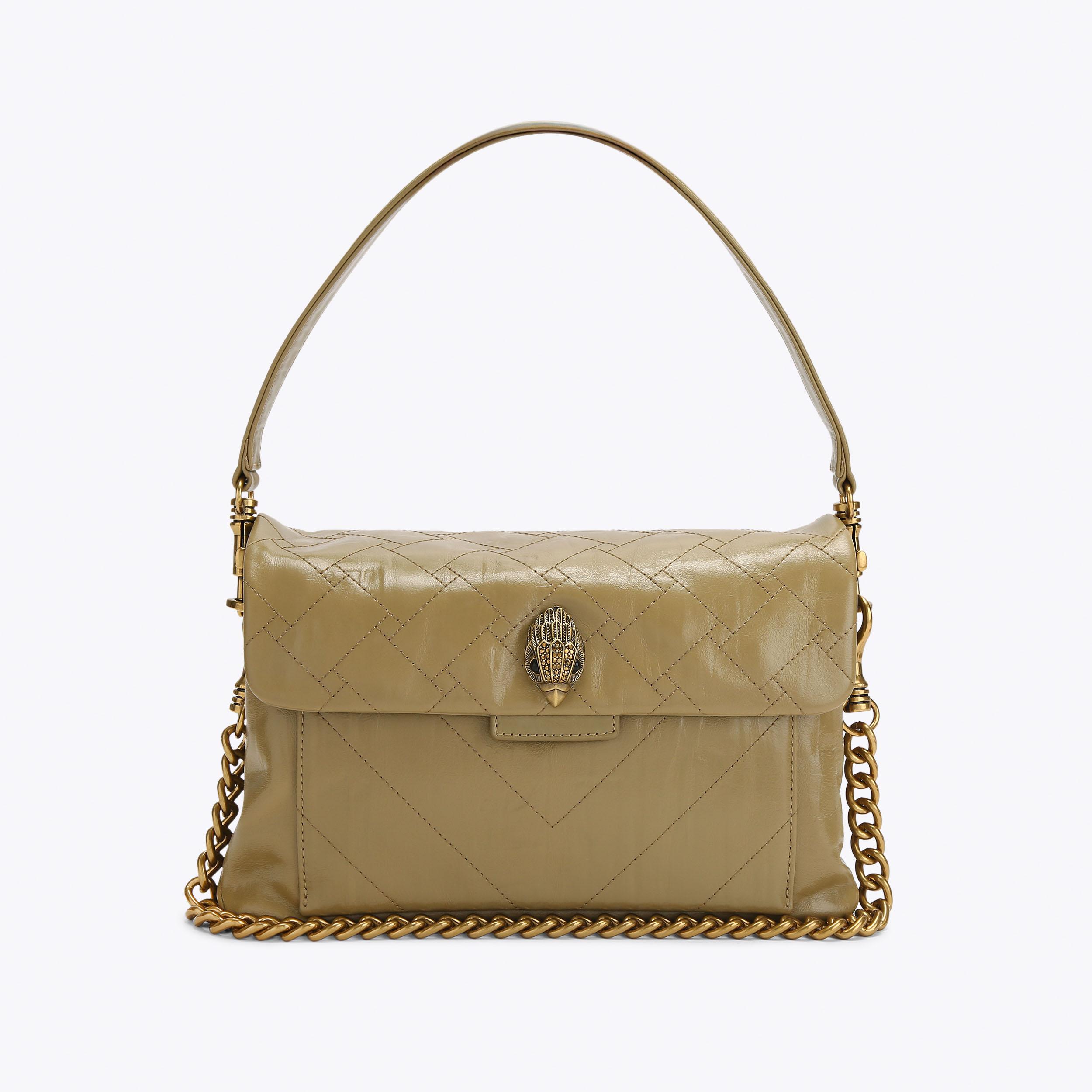 Kurt Geiger London Celia Shoulder Bag - Beige