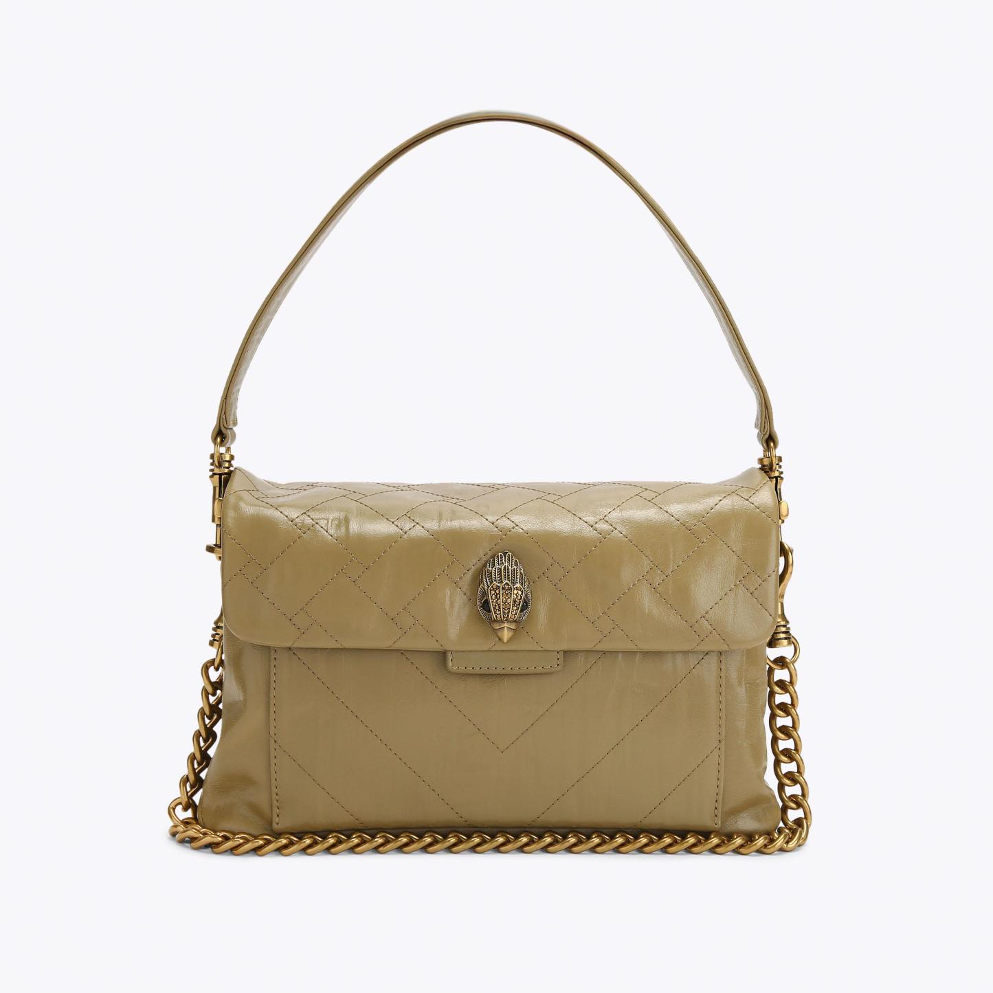 Kurt Geiger London Celia Shoulder Bag - Beige
