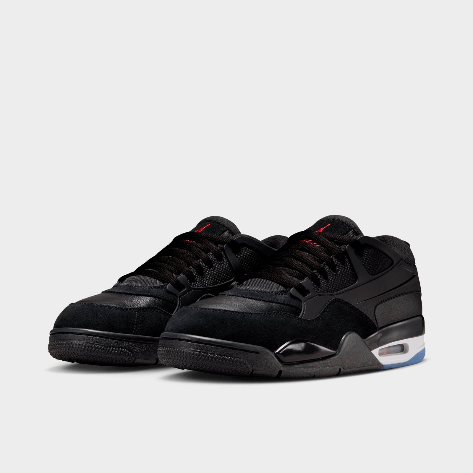 Men's Air Jordan 4 RM Casual Shoes - White/Infrared 23/Light Smoke Grey/Black - view 2