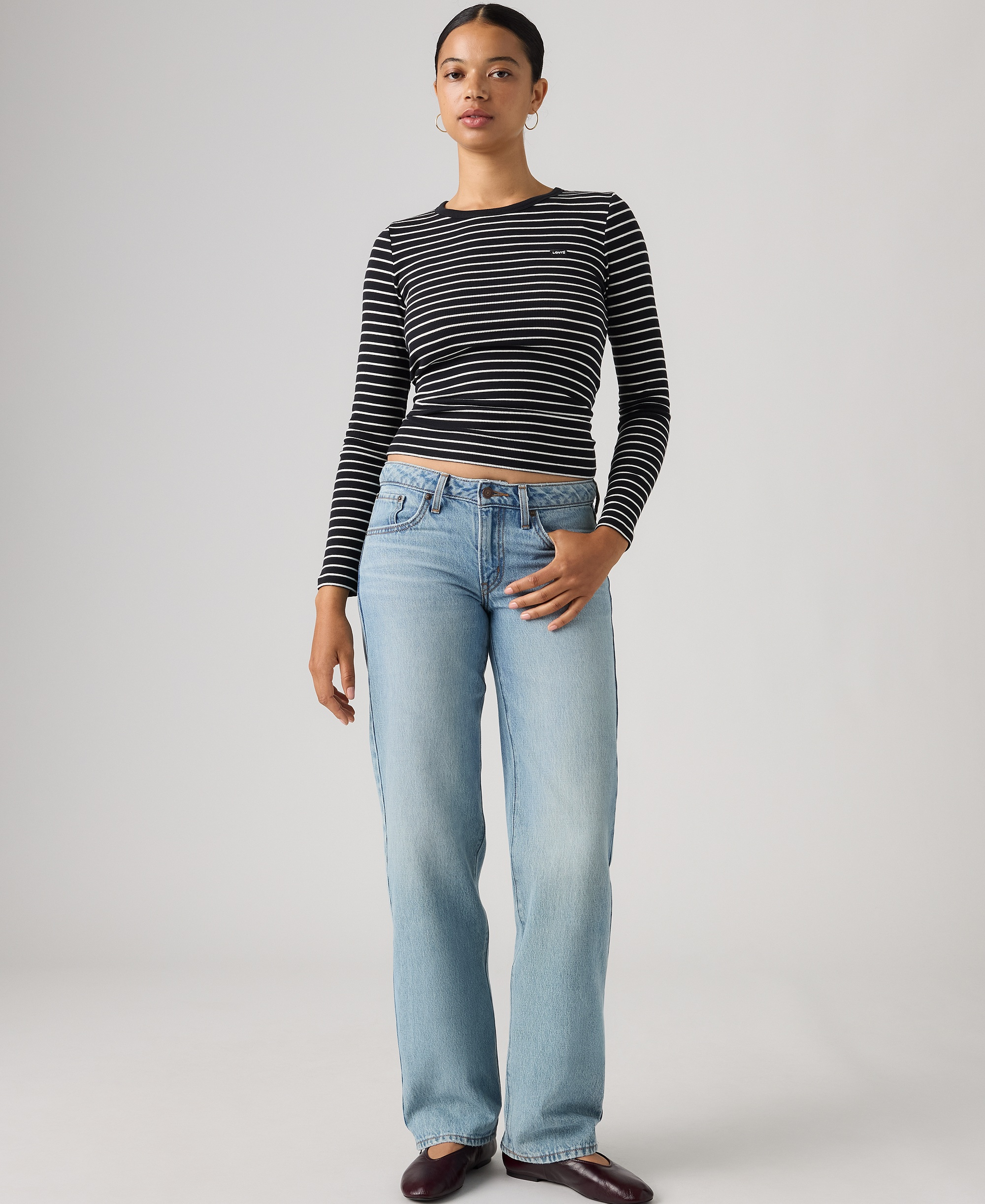 Levi's Women's Superlow Straight Jeans - Let Love I