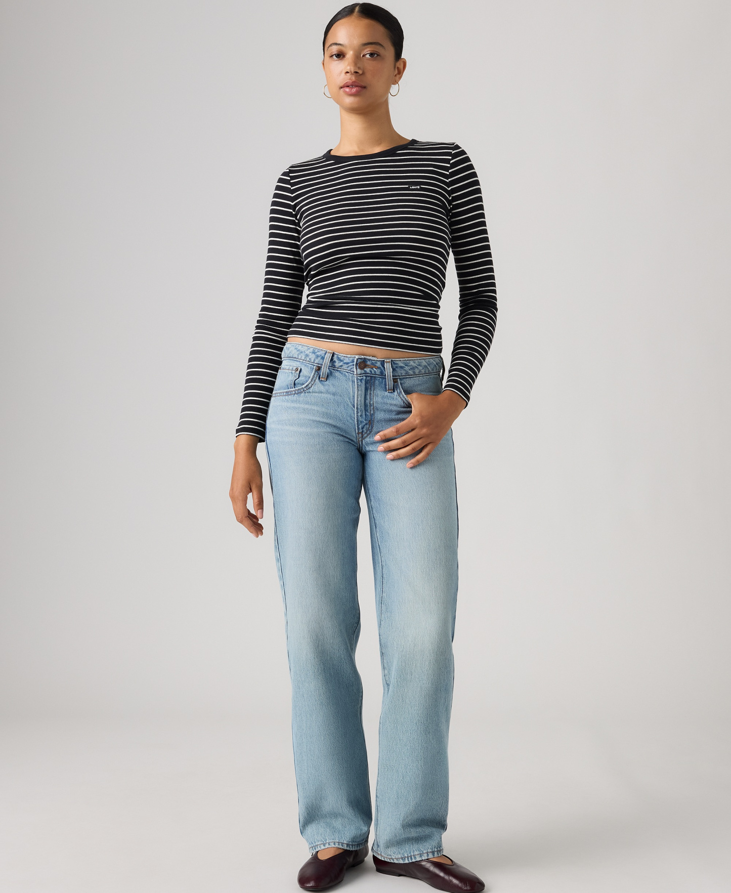 Levi's Women's Superlow Straight Jeans - Let Love I