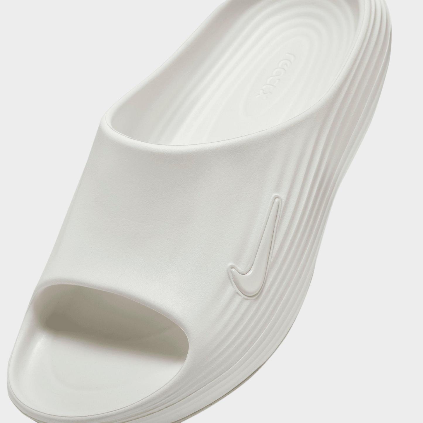 Women's Nithtke ReactX Rejuven8 Slide Sandals - Sail/Sail/Sail - Detail shot