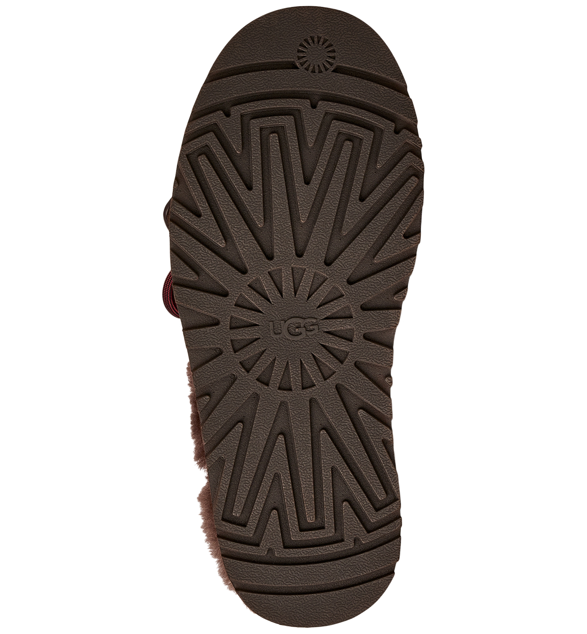UGG® Women's Disquette Heritage Lace-Up Clog Slippers - Burnt Cedar