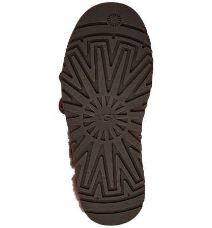 UGG® Women's Disquette Heritage Lace-Up Clog Slippers - Burnt Cedar
