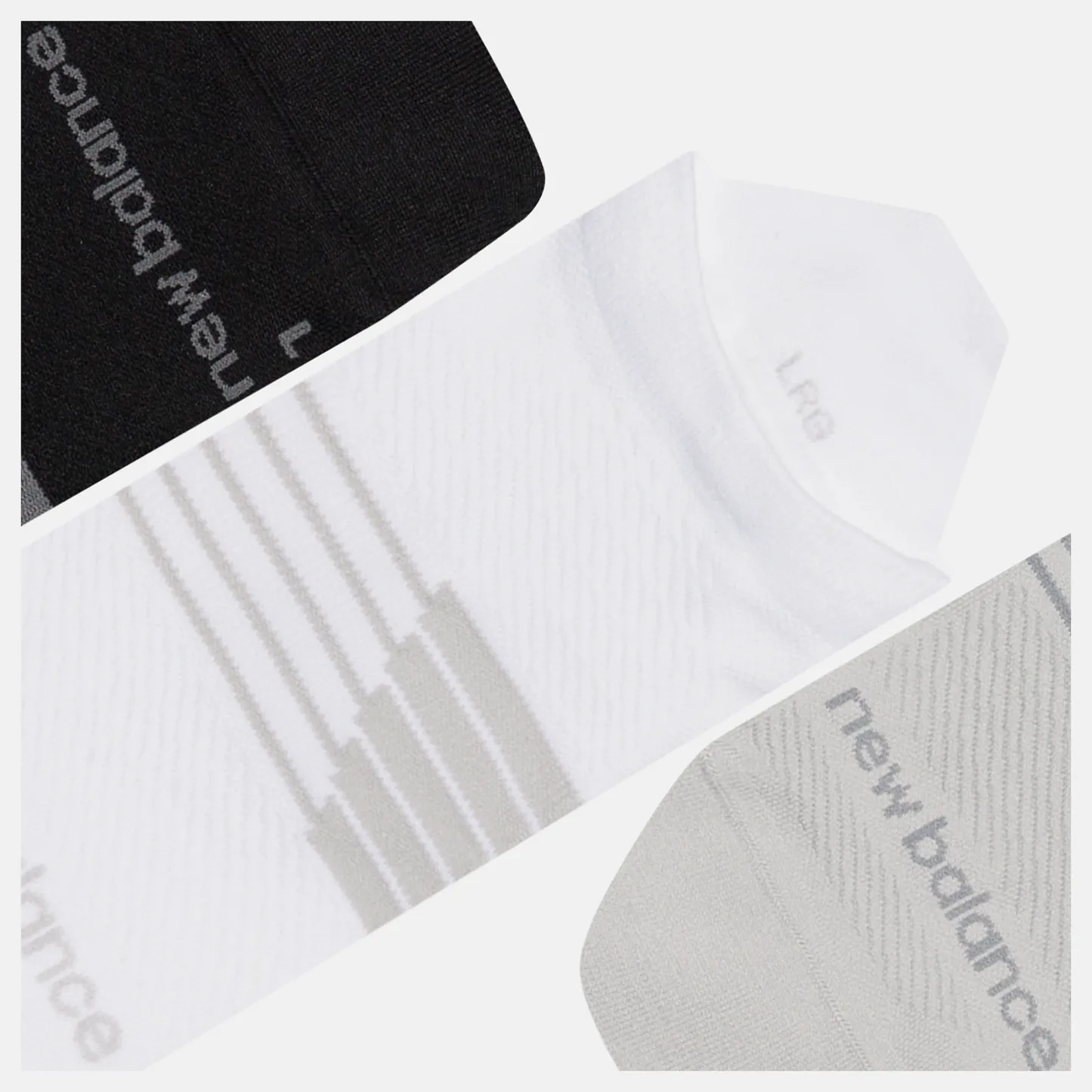 New Balance Pro Running Tab Socks 3 Pack, LAS35106AS1