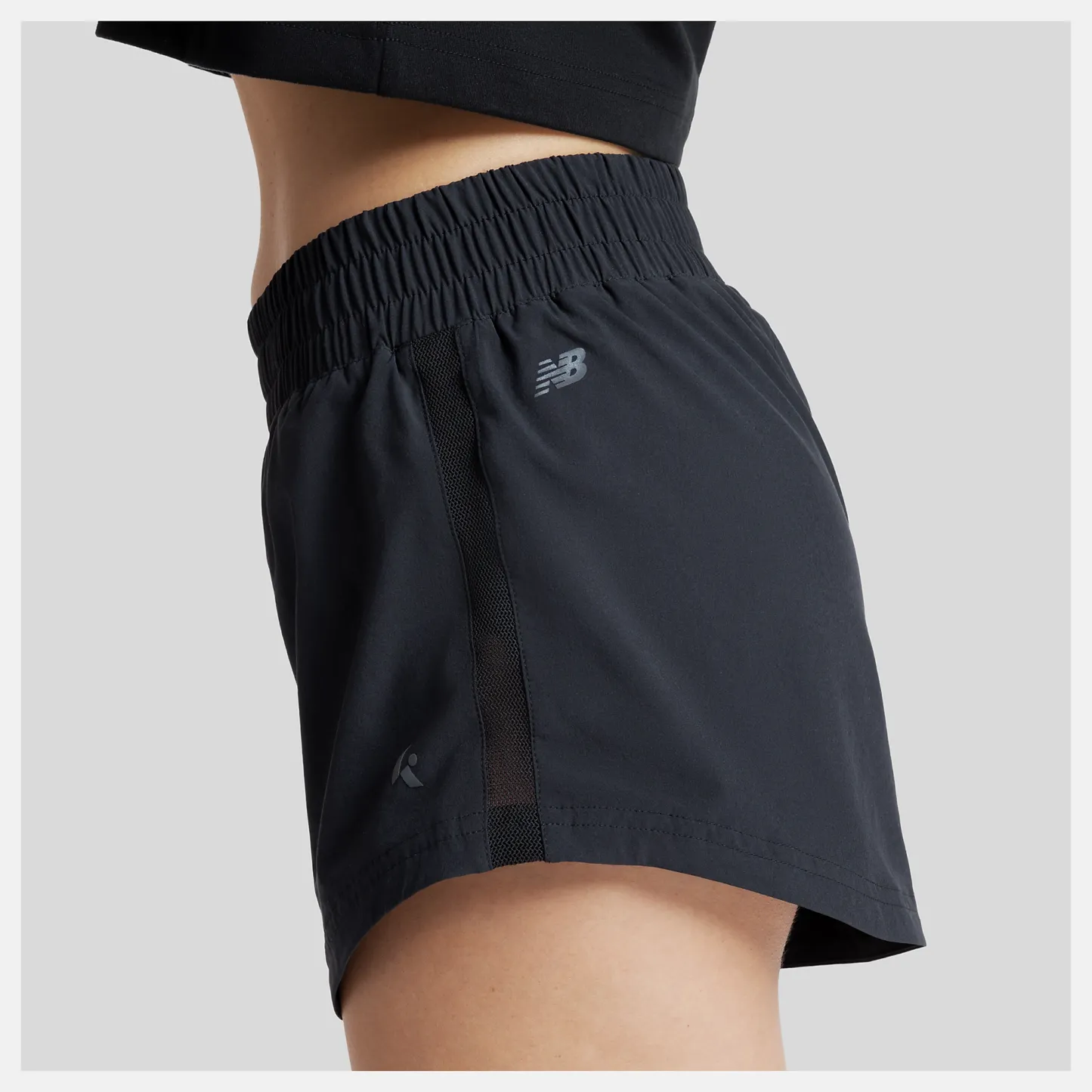 New Balance Klutch Athletics 3" Woven Short, WB6177BHBK