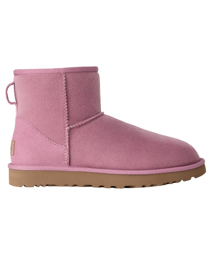 UGG® Women's Classic II Pull-On Mini Booties - Dusty Orchid