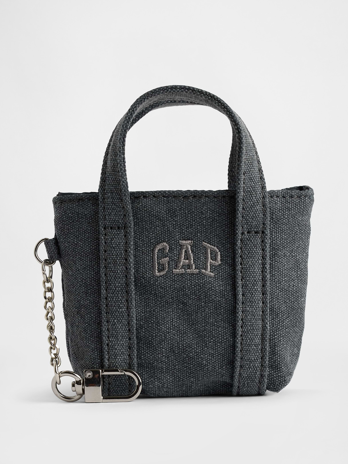 Logo Tote Bag Charm - Moonless night