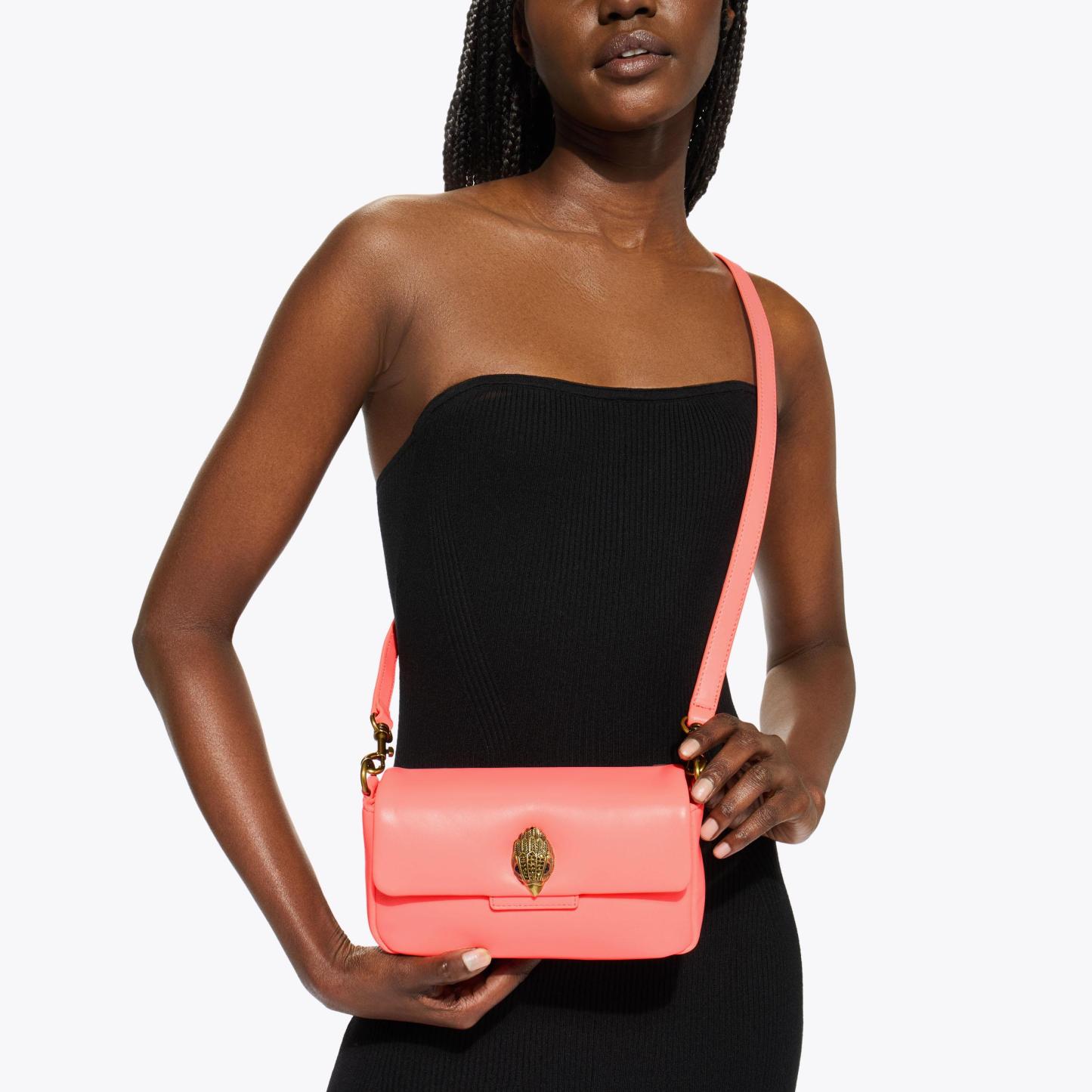 Kurt Geiger London Mini Leather Oxford Bag - Pink - view 7