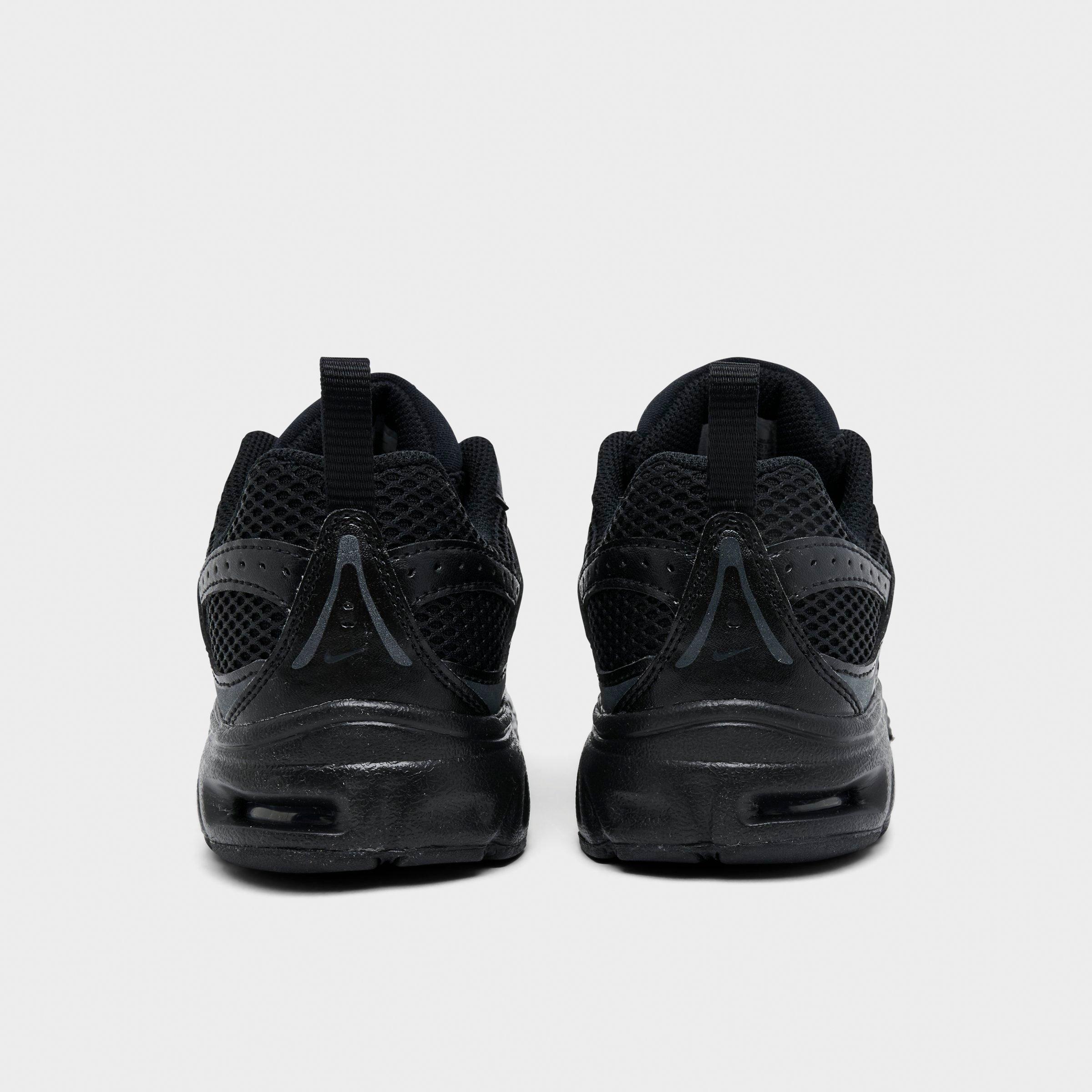 Little Kids' Nithtke Air Max Moto 2K Casual Shoes - Black/Dark Smoke Grey - Back view