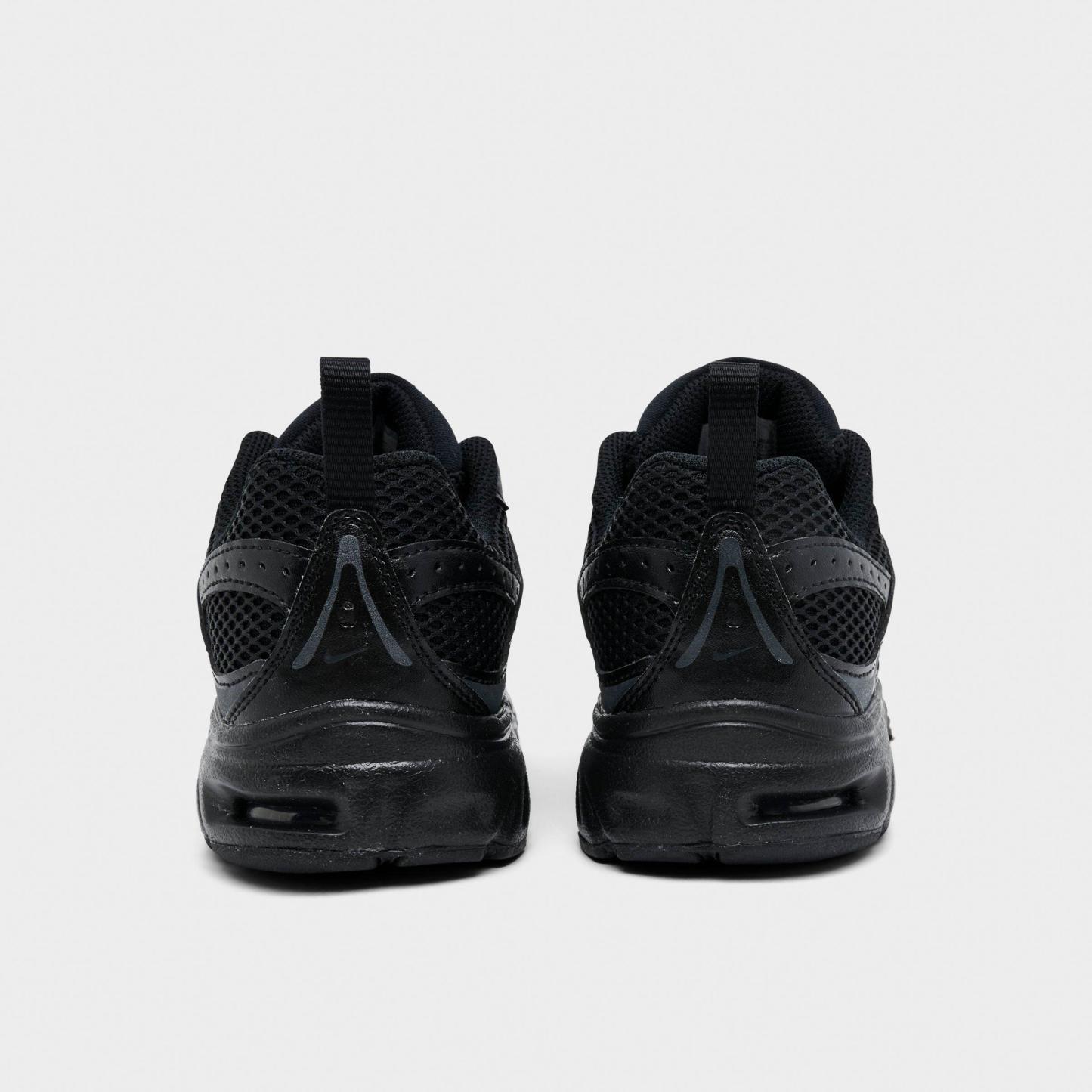 Little Kids' Nithtke Air Max Moto 2K Casual Shoes - Black/Dark Smoke Grey - Back view