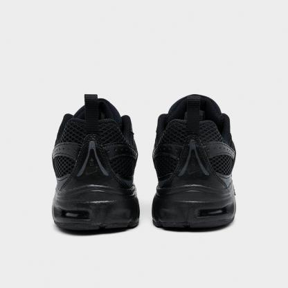 Little Kids' Nithtke Air Max Moto 2K Casual Shoes - Black/Dark Smoke Grey - Back view