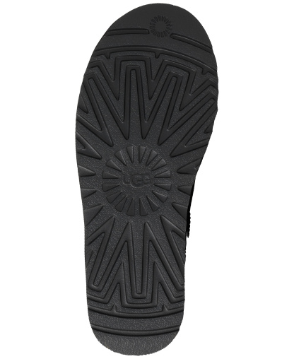 UGG® Women's Classic Micro Pull Tab Round Toe Booties - Black