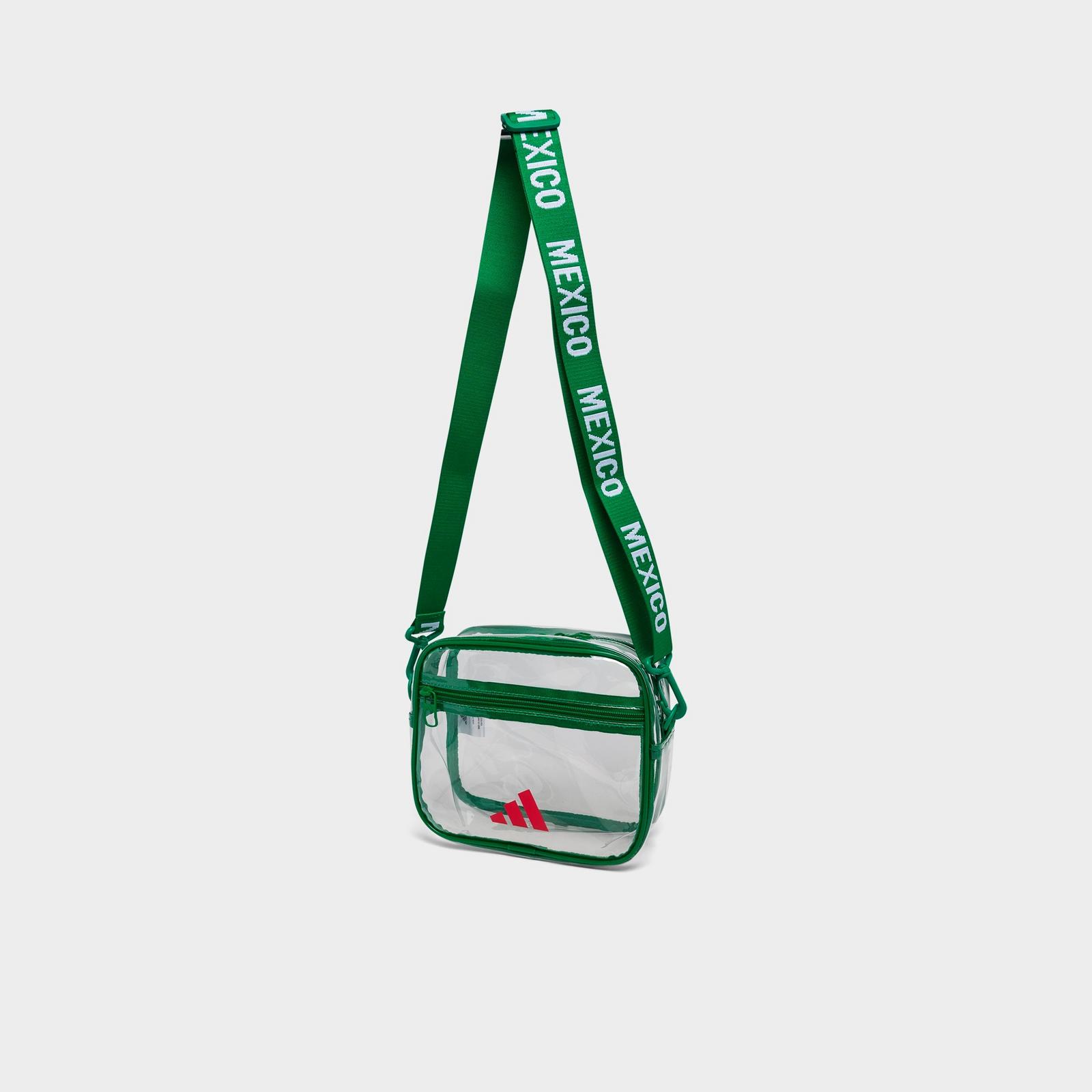 adidas Mexico Official Emblem Clear Bag - Clear/Green - view 3