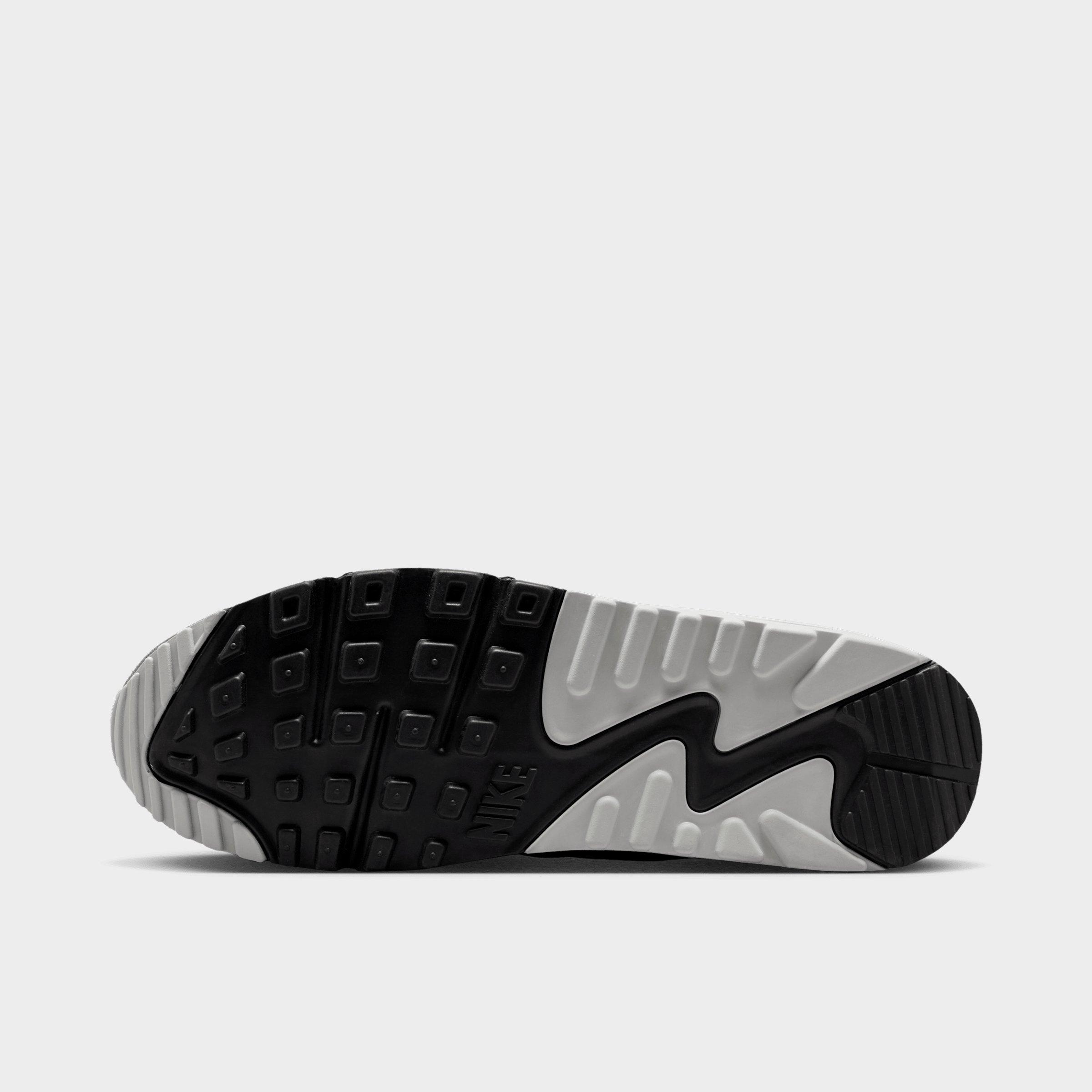 Men's Nithtke Air Max 90 Casual Shoes - Part 2 - Smoke Grey/Black/Dark Smoke Grey/Photon Dust - Bottom view