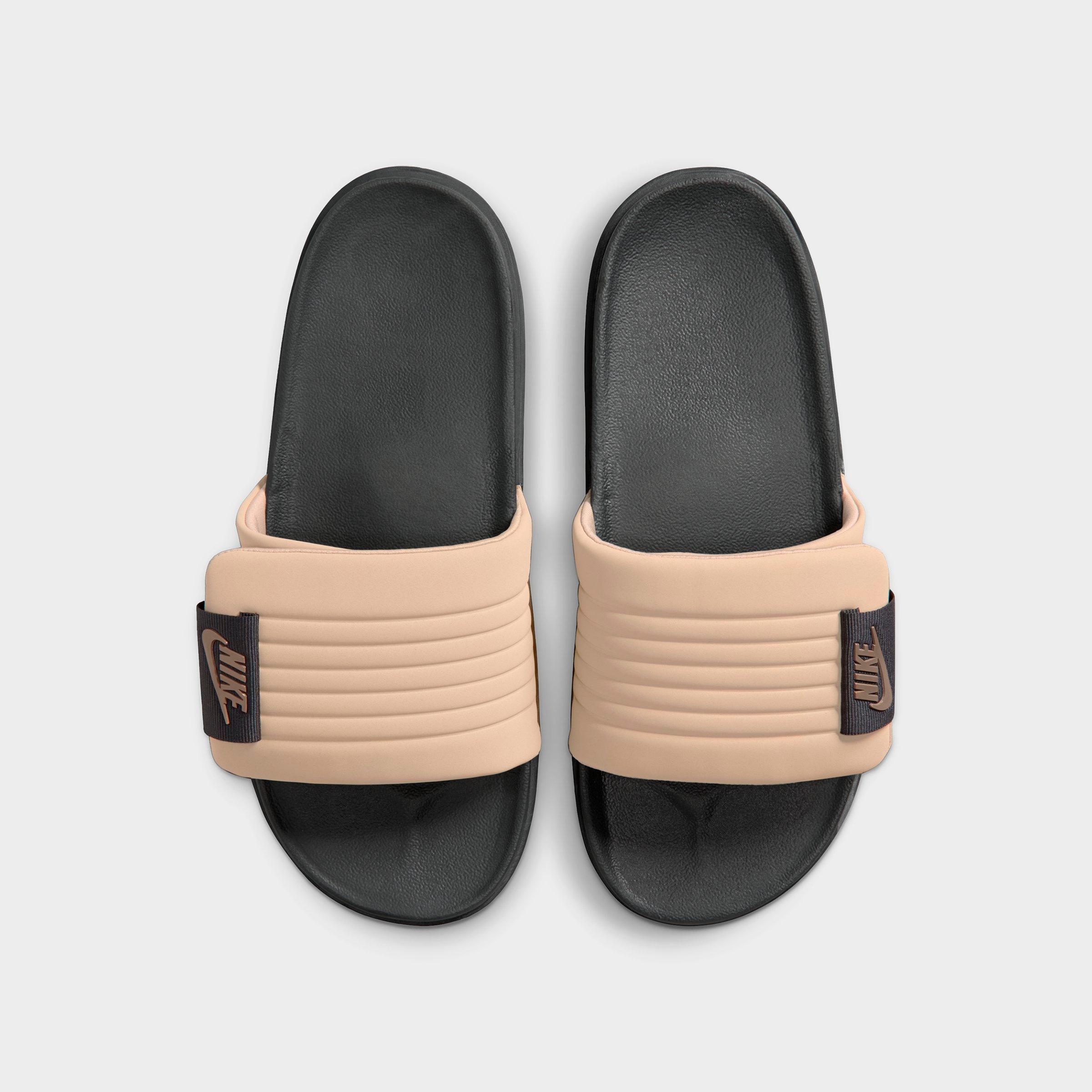 Men's Nithtke Offcourt Adjust Slide Sandals - Anthracite/Linen/Mink Brown - Top view