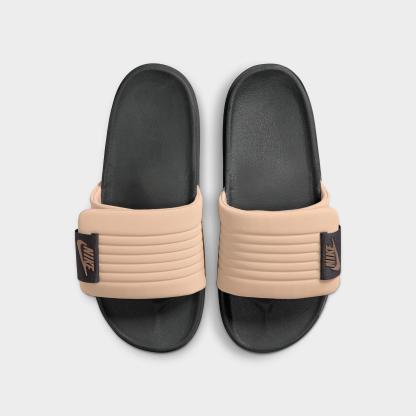 Men's Nithtke Offcourt Adjust Slide Sandals - Anthracite/Linen/Mink Brown - Top view