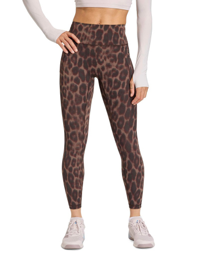 adidas Women's Optimé Leopard 7/8 Leggings - Cheetah